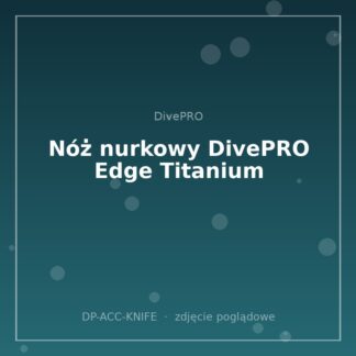 Nóż nurkowy DivePRO Edge Titanium