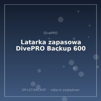 Latarka zapasowa DivePRO Backup 600